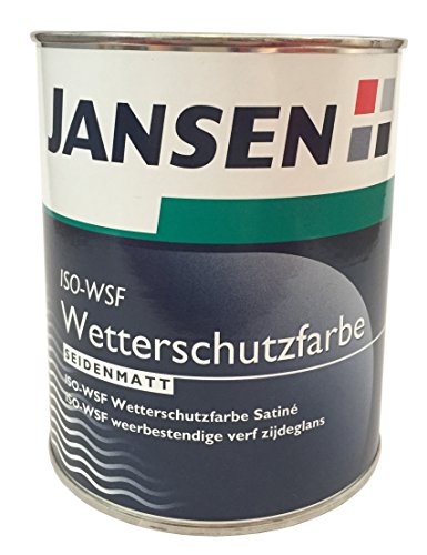 Jansen ISO-WSF Wetterschutzfarbe 750ml weiß von Jansen