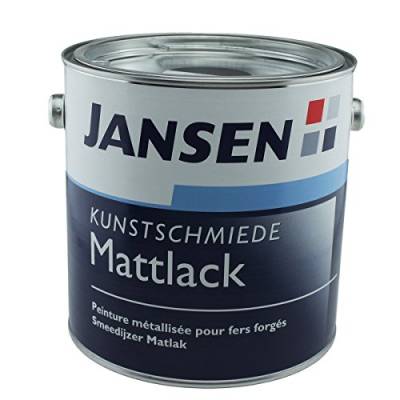 Jansen Kunstschmiede Mattlack Schwarz 2,5 Liter von Jansen