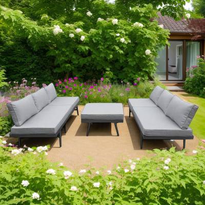 Relaxer-Loungeset Dalbyn 3-teilig von Jardi