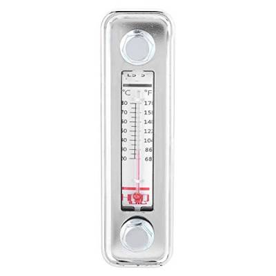 Öl-Flüssigkeitsstandsanzeiger mit Thermometer, Transparente Intuitive Anzeige Hydrauliköl Wasser Füllstandsanzeiger, max. 80 °C/176 °F, Gute Abdichtung, Genaue Messung (LS-5) von Jiawu