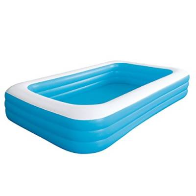 Jilong Giant Swimming Pool 305x183x56 cm Familienpool Planschbecken Kinderpool Schwimmbecken Kinder und Familien Schwimmbad für Garten und Terasse von Jilong