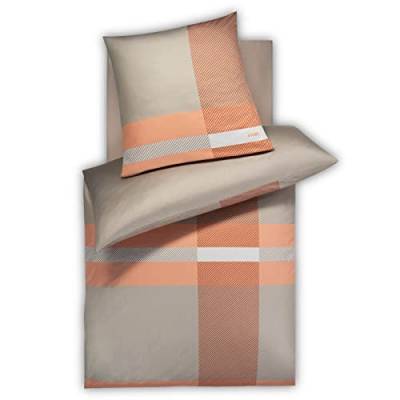 JOOP! Bettwäsche Modern 4104 | 8 Copper - 135 x 200 von Joop!