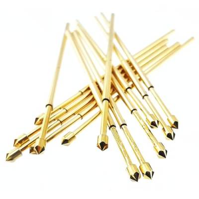 Vergoldeter Feder-Teststift PAL75-LM2, Außendurchmesser 1,02 mm, Stiftlänge 33,35 mm, für Leiterplattenprüfung, 100 Stück von Jyving