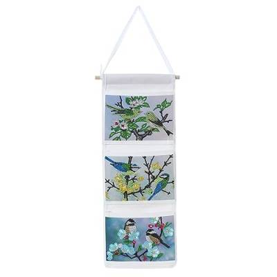 Katutude Hängeorganizer Wand Organizer 5D Diamant Painting Hängend Tasche Tür Hängeaufbewahrung Aufbewahrungstasche für Schmuck, Kleinigkeiten, Kosmetik, Spielzeug von Katutude