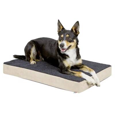 Kerbl 80326 Memory-Foam Matratze, 50 x 80 cm, beige/anthrazit von Kerbl Pet