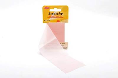 Kleiber + Co.GmbH Stretchy Aufbügel-Flicken, 100% Polyester, rosa, 40 x 6 x 0,05 cm, 2 von Kleiber