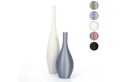 Kreative Feder Dekovase Designer Vasen-Set – Dekorative Blumenvasen aus Bio-Kunststoff (Set, Set bestehend aus 2 Vasen), aus nachwachsenden Rohstoffen, wasserdicht & bruchsicher von Kreative Feder