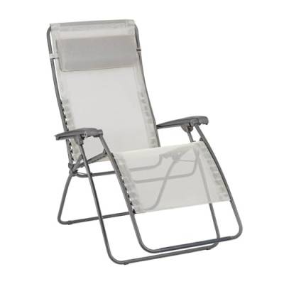 Lafuma Relax Sessel ohne Schwerkraft – XL RSXA Clip XL Batyline® Iso Beige Seigle von Lafuma
