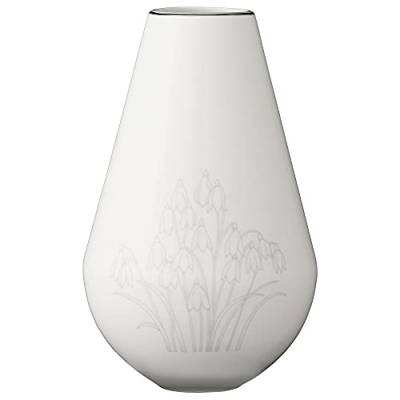 Lene Bjerre Porzellan Schneeglöckchen Vase aus der neuen 2016 Spring Summer Kollektion. 15 cm von Lene Bjerre