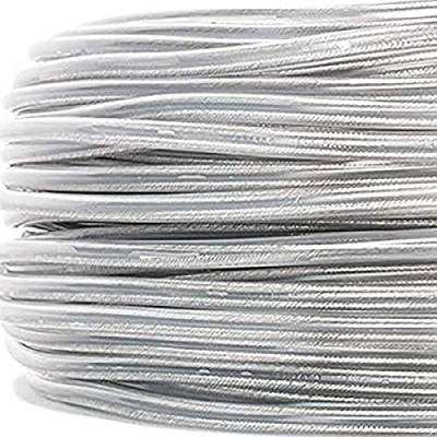 PVC/PVC Rundkabel, Schlauchleitung transparent, 2x0,75mm² - Made in EU - 10 Meter von Lightstock