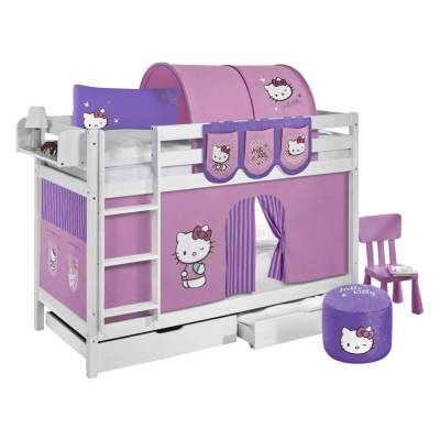 Etagenbett JELLE Hello Kitty Lila von Lilokids