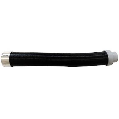 Ansaugsatz Pelletöfen Rohr DN 50/40 schwarz flexibel erweiterbare 150 cm Rauch Pellet von MBM