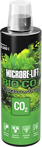 MICROBE-LIFT Bio-CO2-473 ml - Innovativer flüssiger CO2-Dünger. Fördert das Pflanzenwachstum in Süßwasseraquarien mit Mikroben & Huminsäure, frei von Nitraten. von MICROBE-LIFT