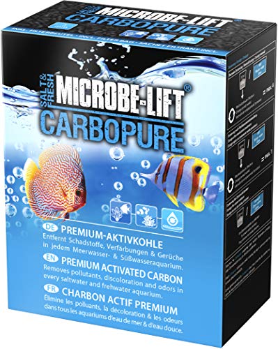 MICROBE-LIFT Carbopure - 1000 ml - Premium Aktivkohle, entfernt effektiv Verunreinigungen und Trübungen aus jedem Aquarium, dampfaktiviert & säuregewaschen. von MICROBE-LIFT