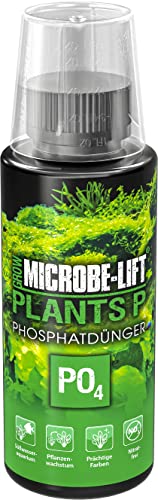MICROBE-LIFT Plants P - 118 ml - Hochwirksamer Phosphatdünger für üppiges Pflanzenwachstum in Süßwasseraquarien, nitratfrei, ideal für Aquascaping. von MICROBE-LIFT