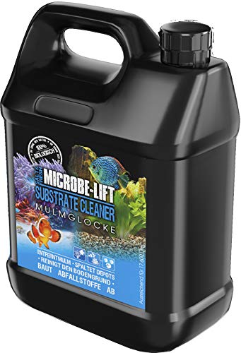MICROBE-LIFT Substrate Cleaner - 3785 ml - 100% biologische Bodenreinigung für Meer- & Süßwasseraquarien, entfernt Mulm & Schmutz, unterstützt gesundes Aquarienleben. von MICROBE-LIFT