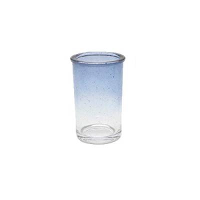 MSV Trinkglas Harriet, Blau, Ø7 x 11,5 cm von MSV