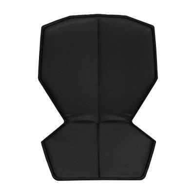 Magis - Chair One Sitz- und Rückenkissen Leder - schwarz/Leder Magis schwarz L-0120/LxB 75x41cm/Polyurethanschaum von Magis