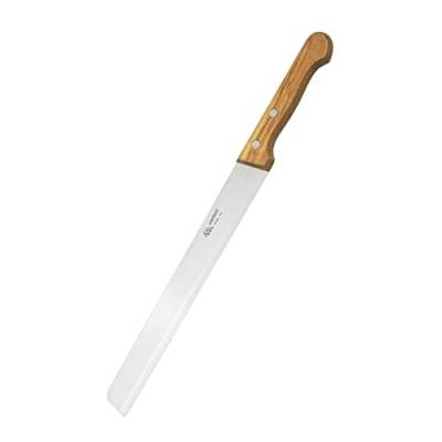 Marietti 462.00 SALUMI Aufschnittmesser mit Genietetem Holzgriff, 24 cm Glatte Klinge von Marietti