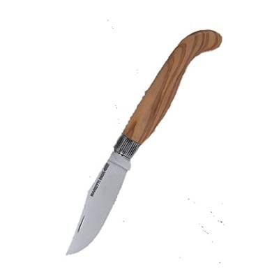 Marietti TP08UL PIEMONTESE Traditionelles Messer mit Jutebeutel, 8 cm Glatte Klinge von Marietti