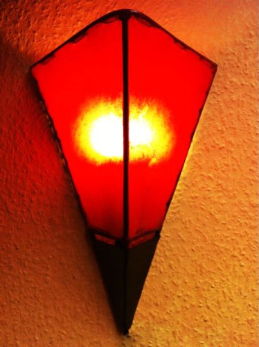 Marokkanische Wandlampe Marwa Rot von Marrakesch Orient & Mediterran Interior