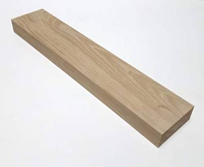 1 Stück 3cm starke Holzleisten Kanthölzer Bretter Eiche massiv. 7cm breit. Sondermaße (3x7x40cm lang) von Martin Weddeling