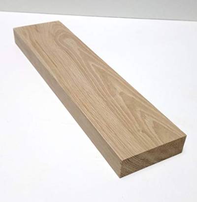 1 Stück 3cm starke Holzleisten Kanthölzer Bretter Eiche massiv. 9cm breit. Sondermaße (3x9x40cm lang) von Martin Weddeling
