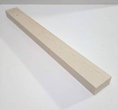 1 Stück 3cm starke Holzleisten Kanthölzer Bretter Fichte/Tanne massiv. 4cm breit. Sondermaße (3x4x100cm lang.) von Martin Weddeling