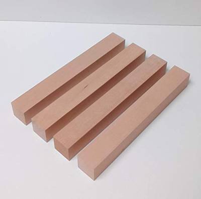 4 Kanthölzer Tischfüße Drechselholz Bastellholz Buche massiv. Maße : 48x48x900mm lang. Sondermaße. … von Martin Weddeling