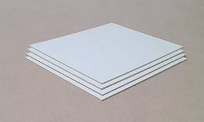 5mm starke MDF Platten weiß,Holzplatten, Abdeckplatten, Verpackungsplatten. Sondermaße auf Anfrage. (10x10cm) von Martin Weddeling