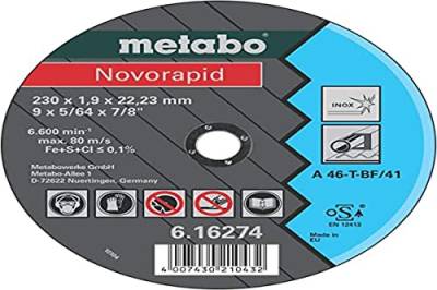 Novorapid 125x1,0x22,23 Inox von metabo