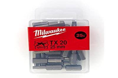 Punta Tx20 x25mm - 25uds von Milwaukee