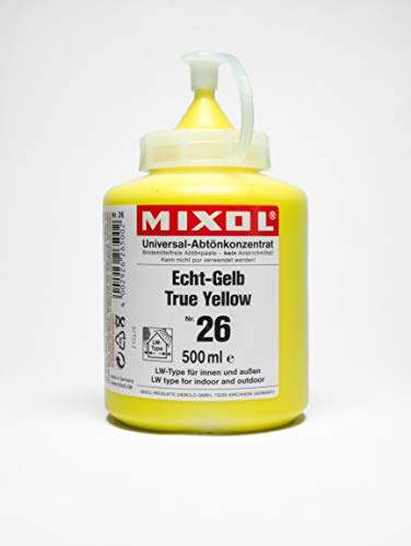 500ml MIXOL Universal-Abtönkonzentrat # 26 Echt-Gelb, Echt Gelb, 500 ml, 4002926265002 von Mixol