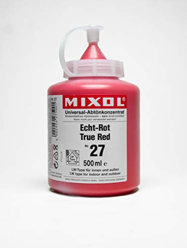 500ml MIXOL # 27 Echt-Rot von Mixol