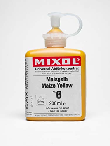 200ml MIXOL # 6 Maisgelb von Mixol