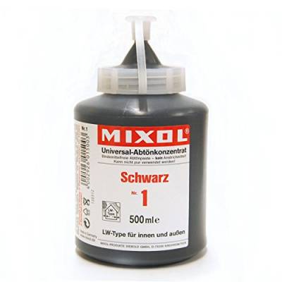 Mixol 4002926015003 Abtönpaste, Schwarz von Mixol