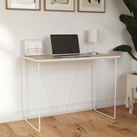 Skandi Design Schreibtisch mit Bügelgestell Metall von Möbel4Life
