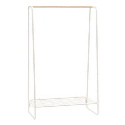 Iris Ohyama, Kleiderständer, Garderobe, Kleiderständer, Stabile Regale, Einfache Montage, Mehrzweck, Design, Büro, Eingang, Schlafzimmer, Wohnzimmer - Metal Garment rack - PI-B5 L - Weiß von Iris Ohyama