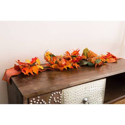 LED-Tischläufer Herbst Blumen von My Flair
