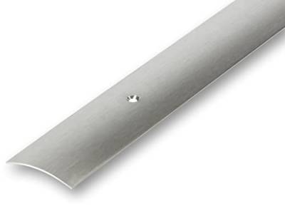 (21,99EUR/m) 50 x 900 mm Edelstahl Übergangsprofil gelocht matt geschliffen/gebürstet 1,00 mm Materialstärke von NALine