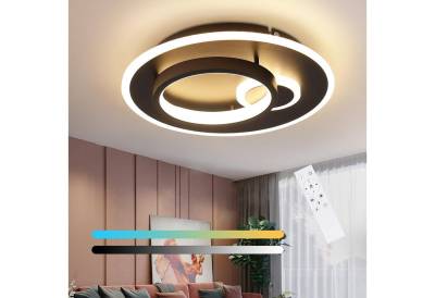 Nettlife LED Deckenleuchte Deckenlampe Dimmbar Wohnzimmer 33W mit Fernbedienung Schlafzimmer, Augenschutz von Nettlife