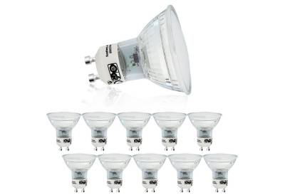 Nettlife LED Einbaustrahler GU10 LED Glühbirne Warmweiß 3W, Halogen, Warmweiss von Nettlife