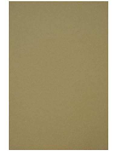 Netuno 10 Blatt Bastelkarton Oliv-Grün DIN A4 210x 297 mm 250g Crush Olive Feinpapier bedruckbar hochwertig besonderer Karton Ökopapier A4 für Visitenkarten Einladungskarten Hochzeitskarten von Netuno