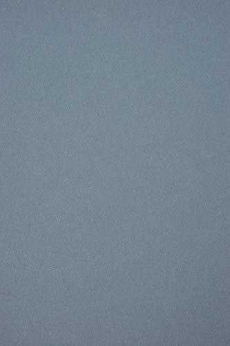 Netuno 10x Bastelkarton Blau DIN A4 210 x 297 mm 250g Materica Acqua Umwelt-Karton ökologisch Tonkarton hohe Qualität Naturkarton bedruckbar Karton farbig Öko Recycling Kartenkarton Basteln von Netuno