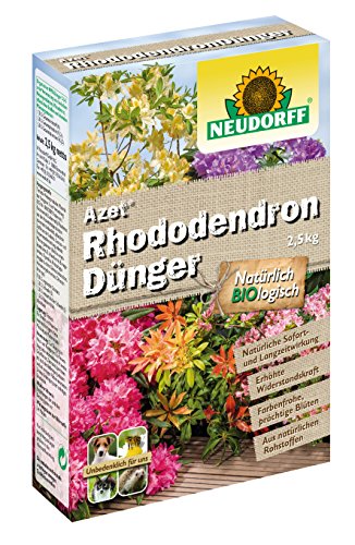 Neudorff 00158 Azet Rhododendron Dünger, 2,5 kg von Neudorff