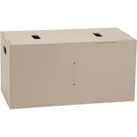 Nofred - Cube Aufbewahrungsbox, long, beige von Nofred