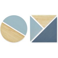 Nofred - Magnete für Pinnwand, blau von Nofred