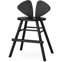 Nofred - Mouse Junior Stuhl, schwarz von Nofred