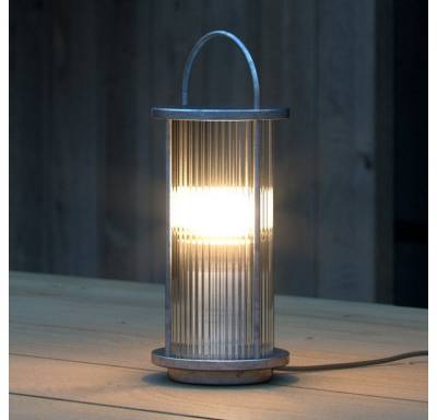 Nordlux Tischleuchte Designer Tischleuchte Linton in Stahl-verzinkt E27 IP54 by Says Who, keine Angabe, Leuchtmittel enthalten: Nein, warmweiss, Tischleuchte, Nachttischlampe, Tischlampe von Nordlux