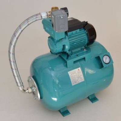 50 L mit Luftdruckmano Hauswasserwerk Pumpe 750 W Hauswassrautomat Gartenpumpe von Omnigena
